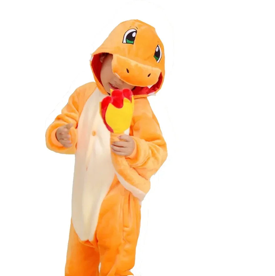 Pijama Cosplay Infantil Pokemón Kigurumi, Fofura Lendária