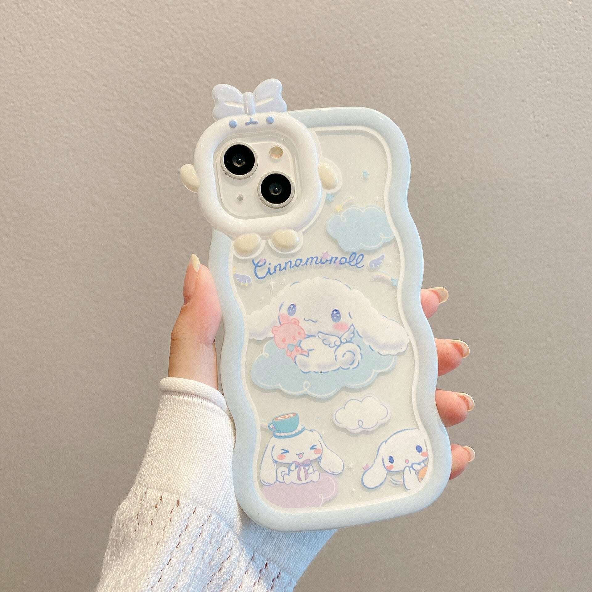 Capinha Cinnamoroll Kawaii Blue (iPhone)