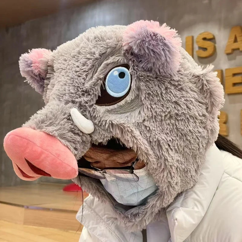 Capuz Cosplay Inosuke, Javali Kawaii