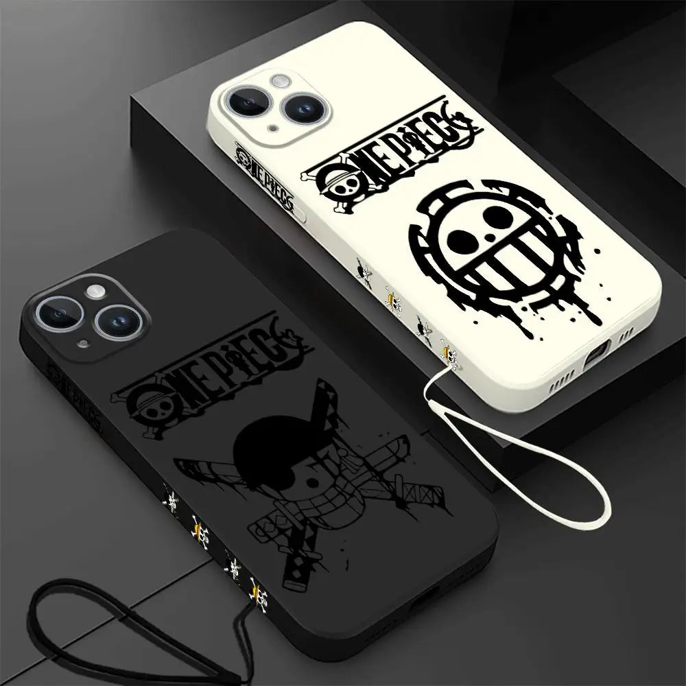 Capinha Law & Zoro One Piece (iPhone)