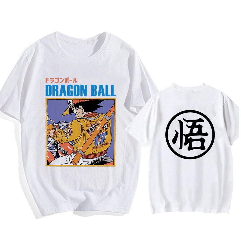 Camiseta Oversized Goku 90s, Dragon Ball Clássico