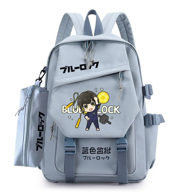 Mochila Bloco X Blue Lock
