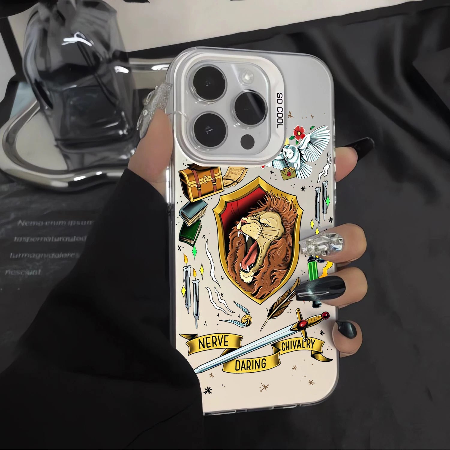 CAPINHAS PARA IPHONE - CASAS DE HOGWARTS (HARRY POTTER)