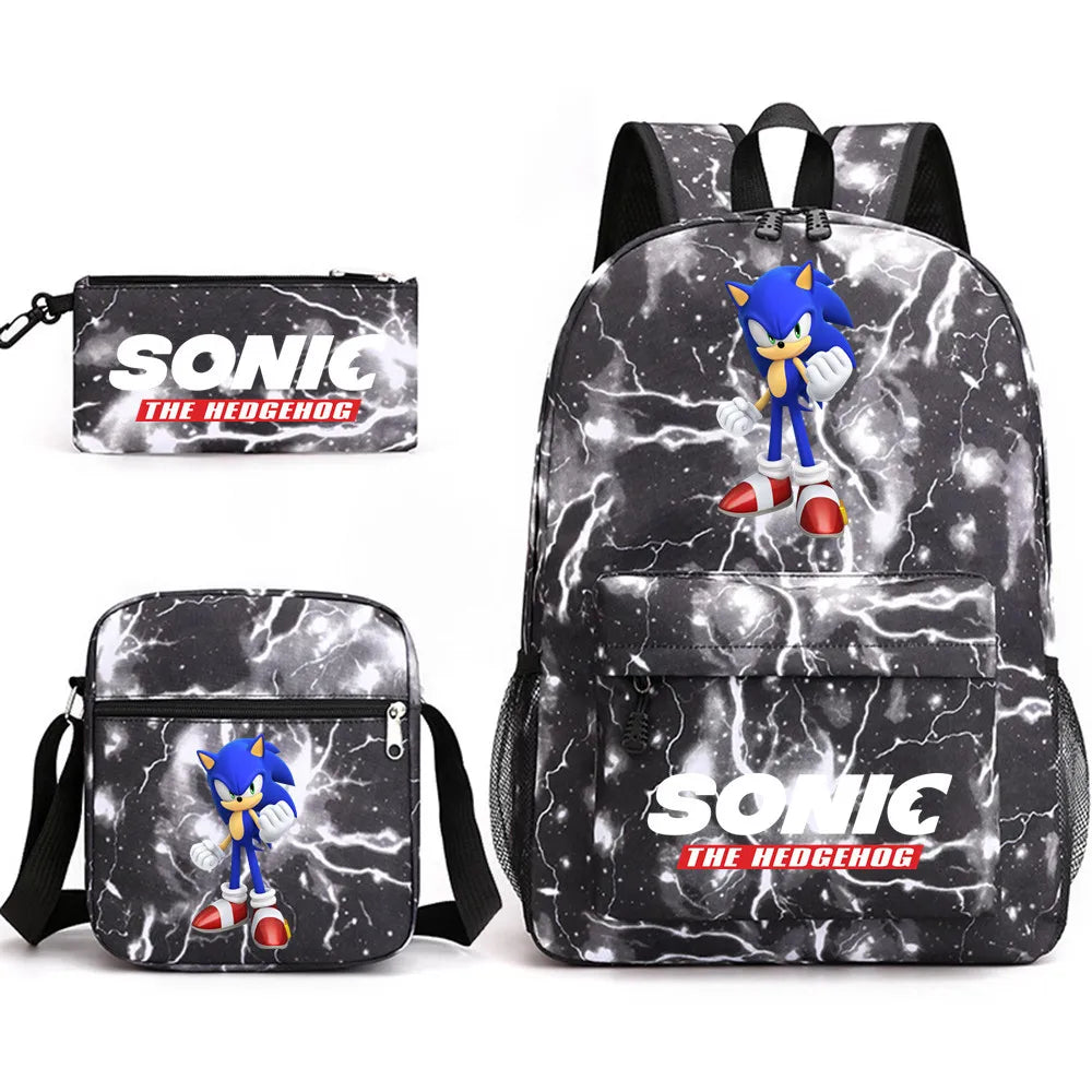 Mochila Sonic & Friends: Três Peças