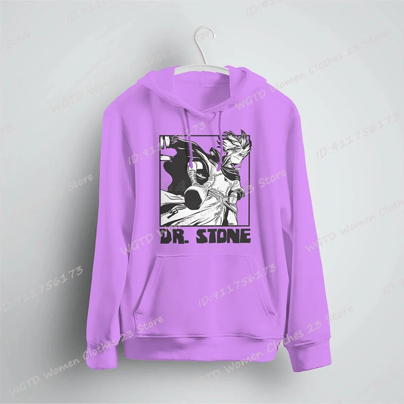 Moletom Pulôver Senkuu: Ciência em Ação Dr.Stone