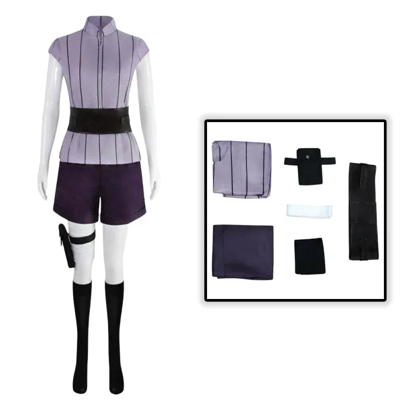 Fantasia Cosplay Hinata Hyuga – Edição Boruto