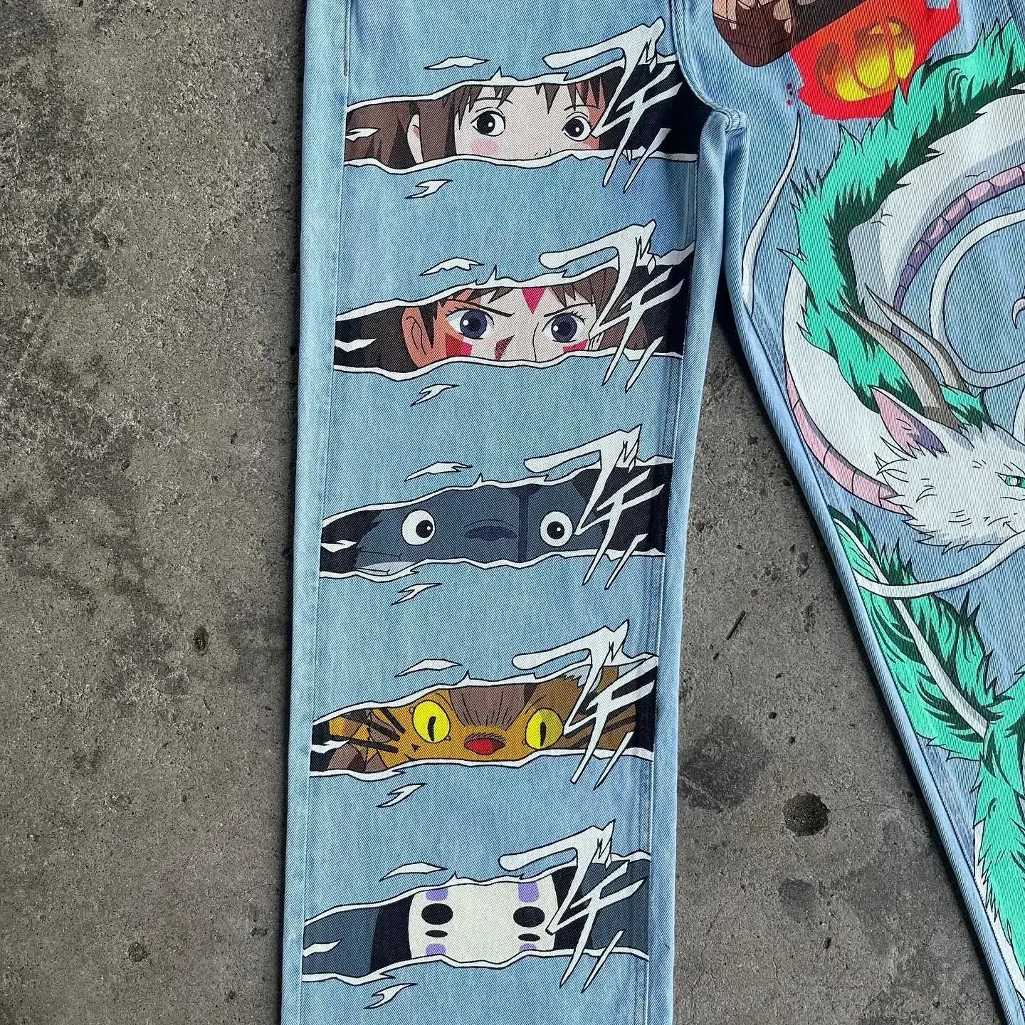 Calça Jeans Ventos de Ghibli