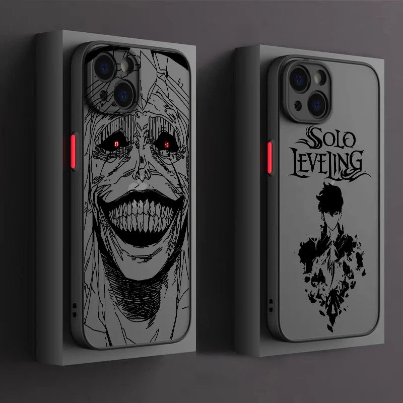 Capinha Estátua de Deus Solo Leveling (iPhone)