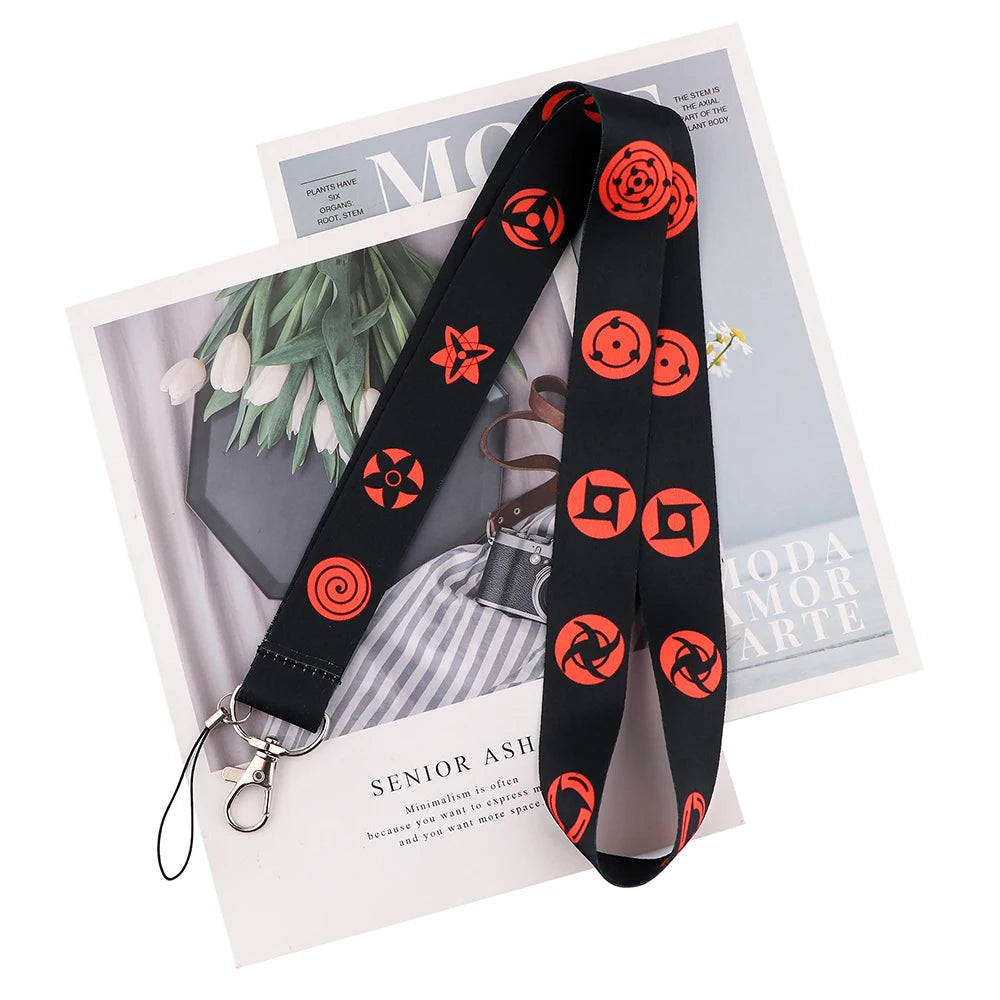 Chaveiro Cordões de Pescoço Com Card, Naruto