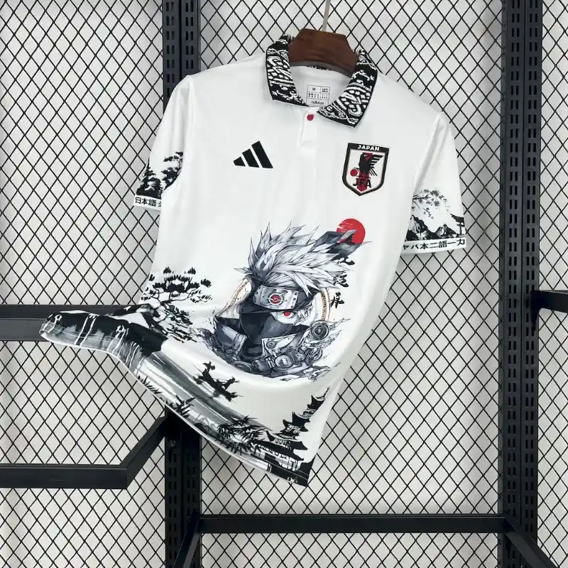 Camisa Japão 2024/2025 "Kakashi Sensei" | Edição Limitada Naruto