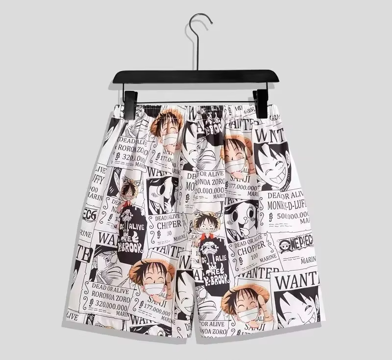 Camisa e Shorts One Piece, WANTED Crew