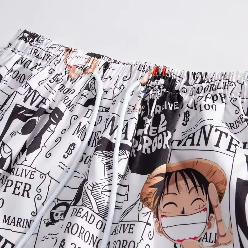 Camisa e Shorts One Piece, WANTED Crew