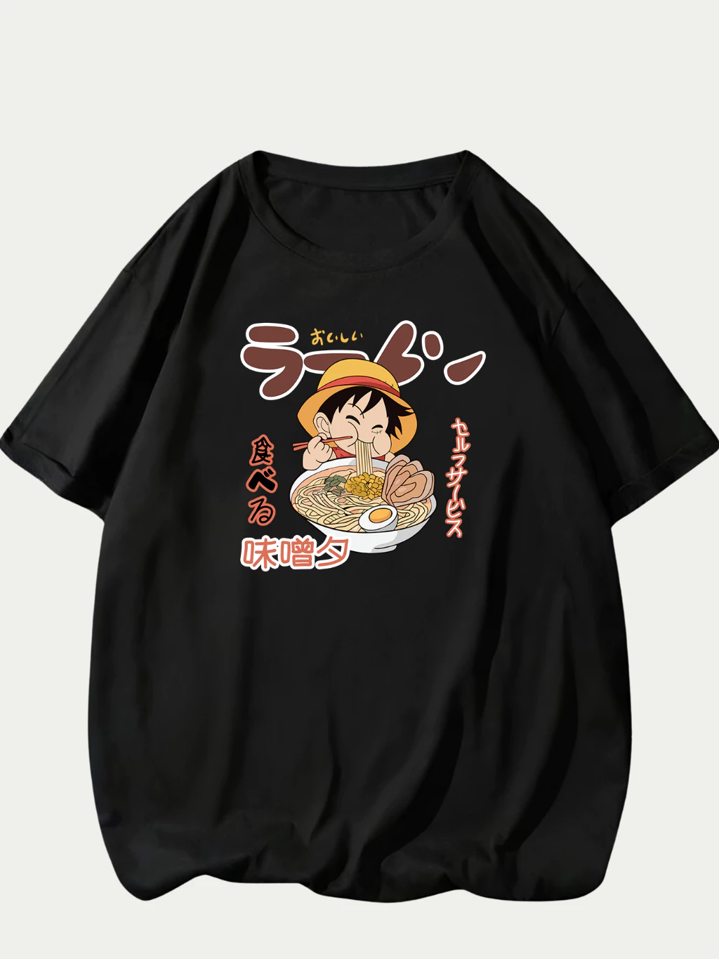 Camisa Ramen Break com Luffy