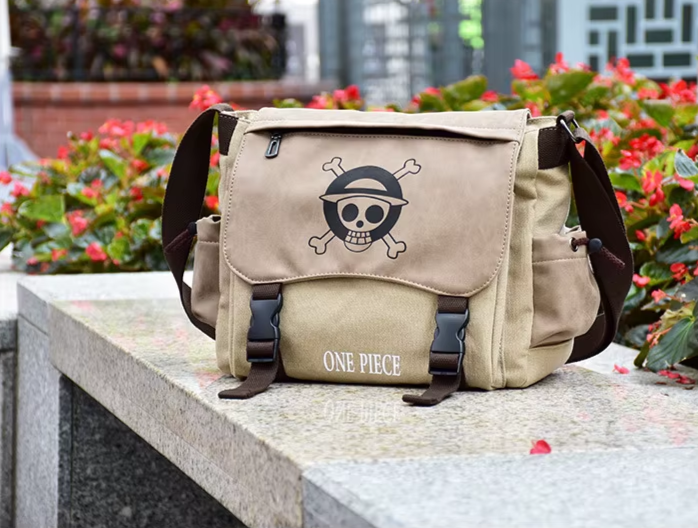 Bolsa Carteiro One Piece, Messenger Jolly Roger