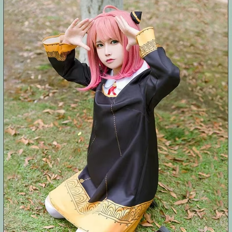 Fantasia Cosplay Infantil Anya Forger