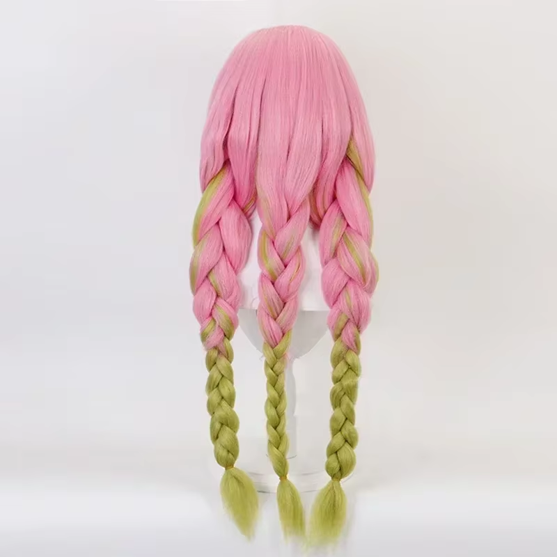 Fantasia Cosplay Adulto e Infantil Mitsuri Kanroji