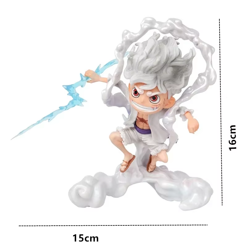 Boneco Luffy Nika, Action Figure Gear 5 (16cm)