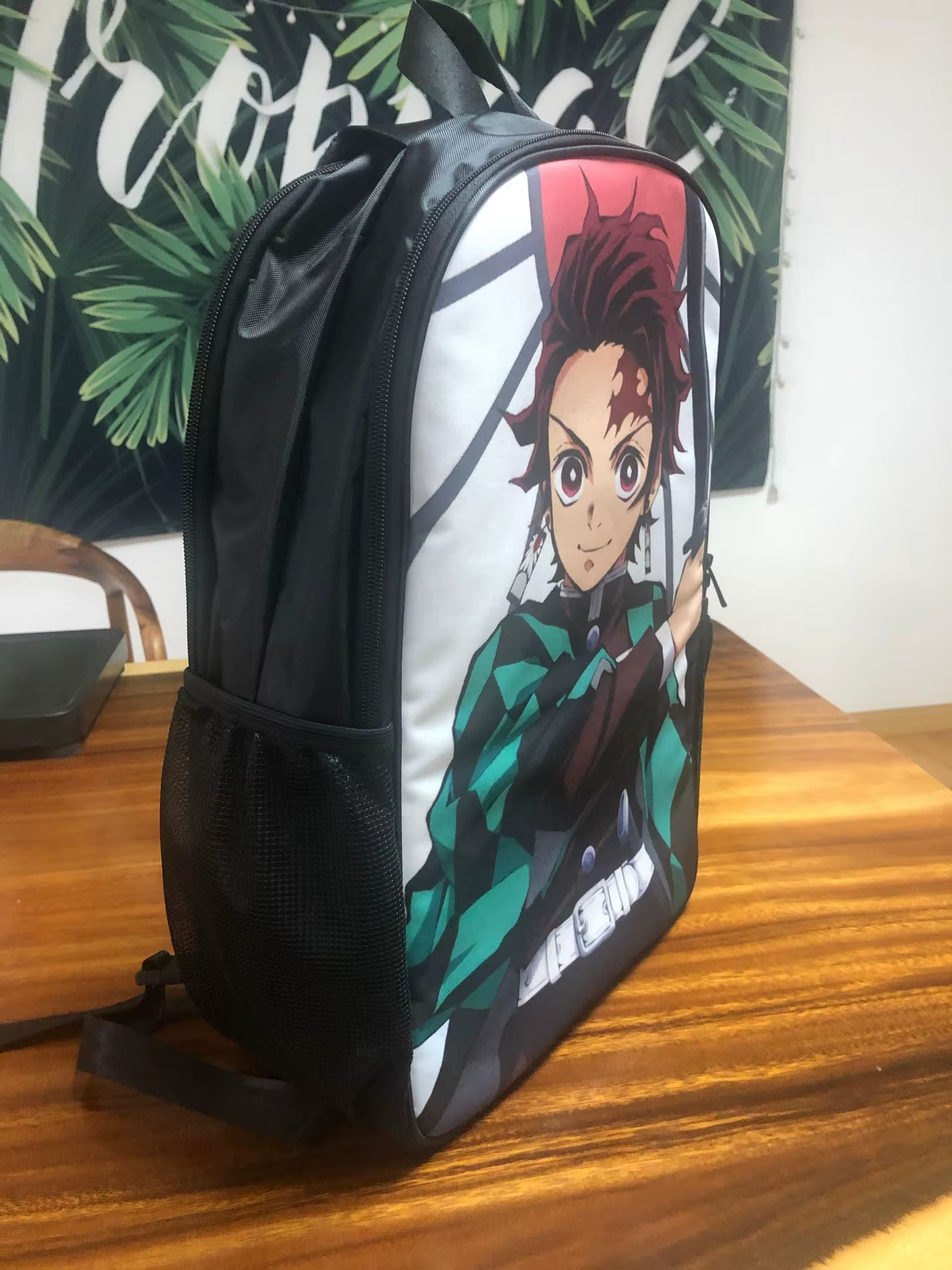 Mochila 3D Pilares da Respiração, Demon Slayer