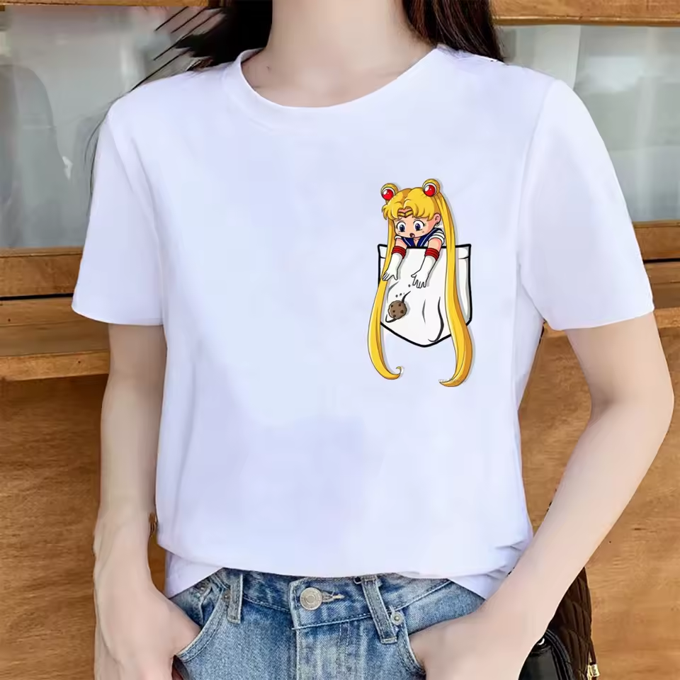 Camiseta Usagi no Bolso, Cookies & Magia