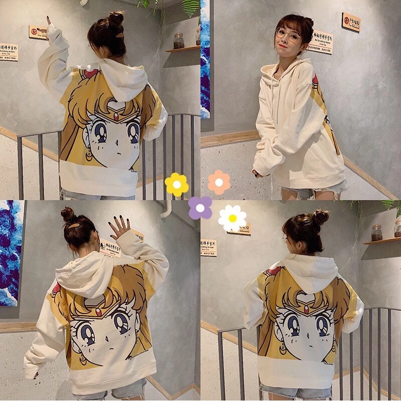 Moletom Oversized Sailor Moon, Olhar da Justiça