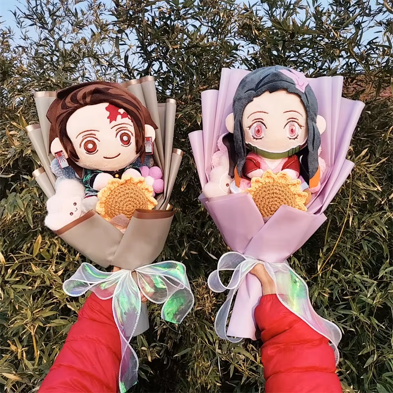 Buquê Hashiras, Tanjiro & Nezuko