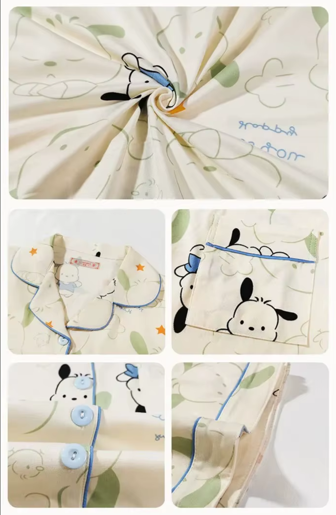 Pijama Pochacco Verão 3 Peças