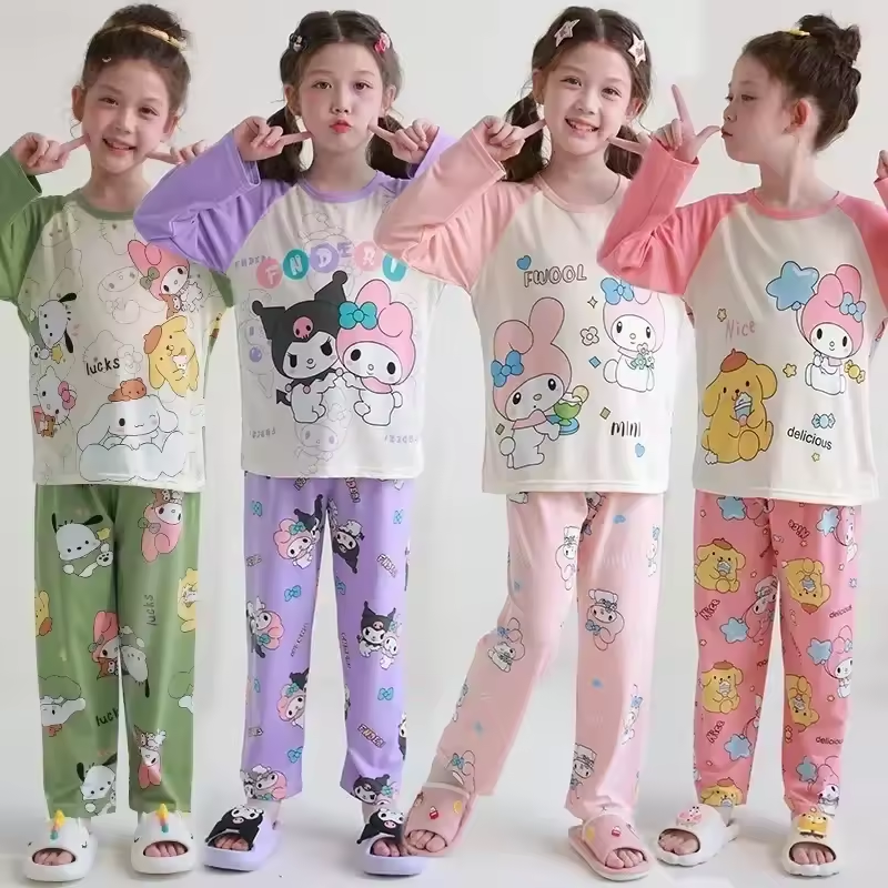 Pijama Kawaii Sanrio – My Melody, Kuromi & Cinnamoroll