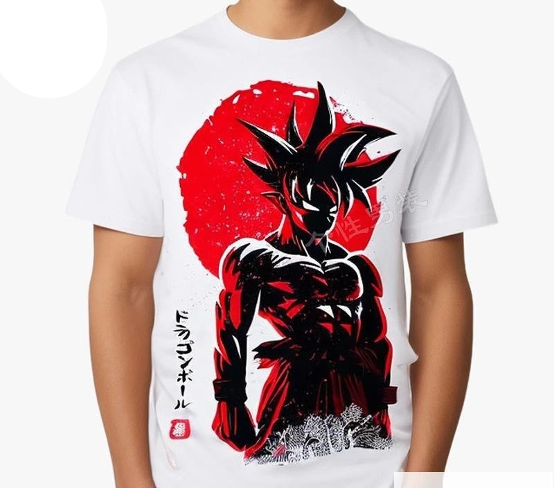 Camiseta Goku Silhueta Samurai