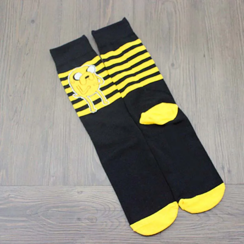 Meia Hello Kitty, Stitch & Hora de Aventura (Brinde Exclusivo)