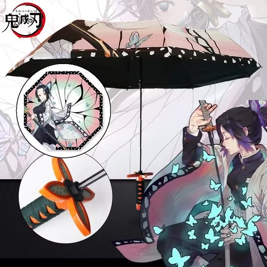 Guarda-Chuva Espada Nichirin, Demon Slayer (Kimetsu no Yaiba)