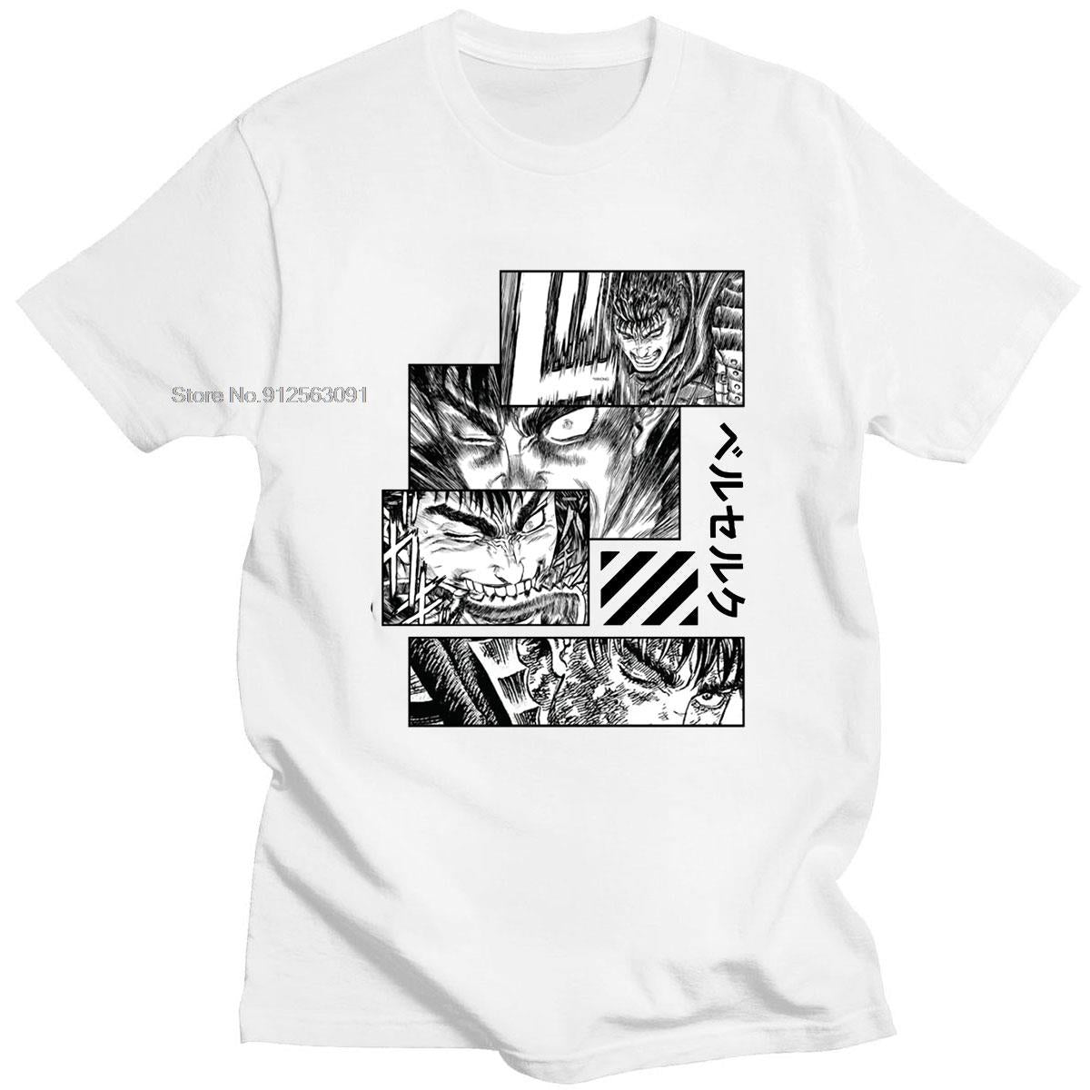 Camisa Berserk, Scenes