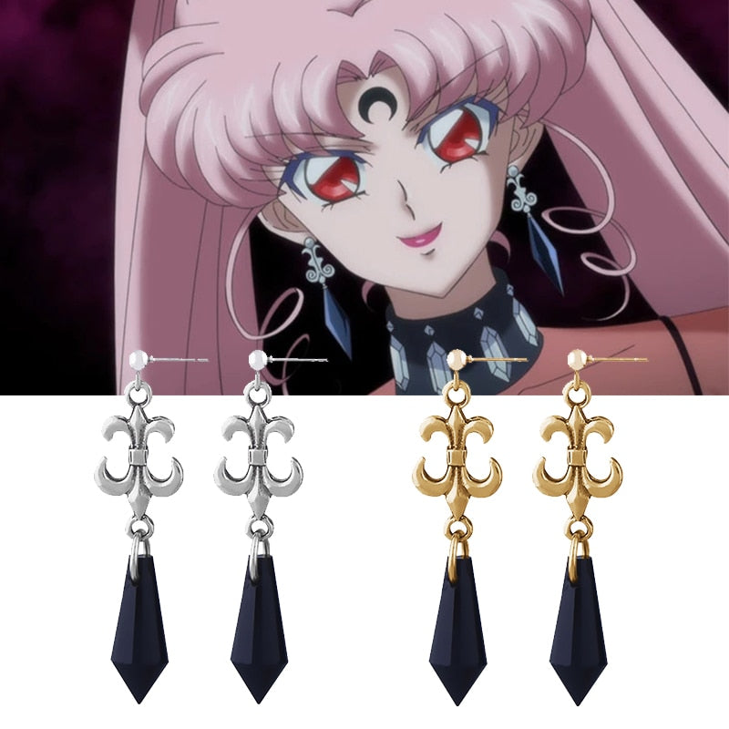 Brinco Black Lady Crystal, Sailor Moon