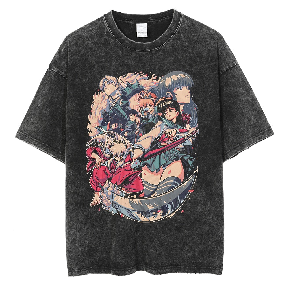 Camiseta Inuyasha Vintage